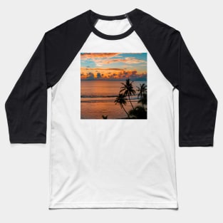 Golden Hour Sunset Baseball T-Shirt